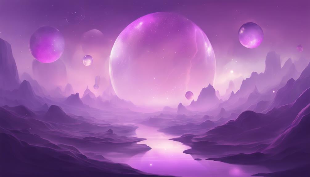 Purple in dreams meaning