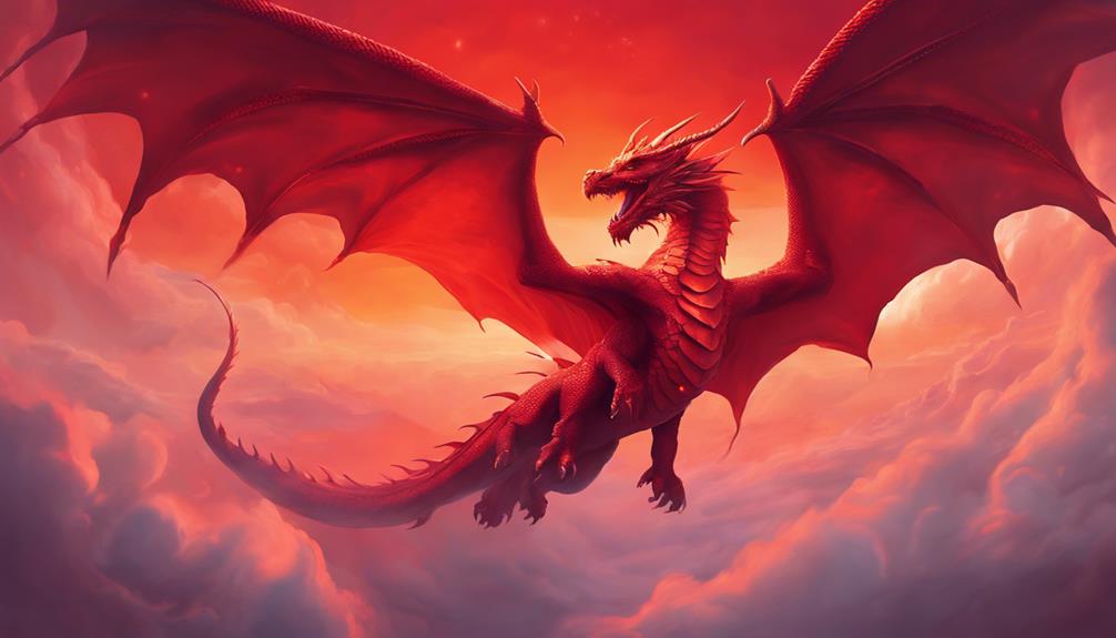 red dragon strength and passion