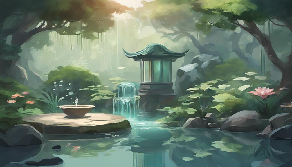 Das Feng Shui der Wasserspiele: Springbrunnen, Aquarien und Teiche ...