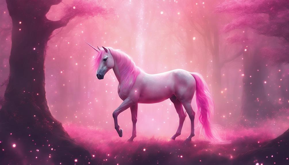 simbolismo del unicorno rosa